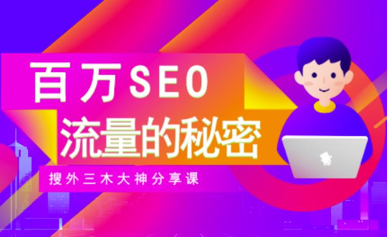 SEO实操培训：玩转百万SEO流量，助力站长快速提升流量（搜外三木大神分享课）-淘金创客