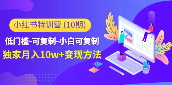 小红书特训营（第10期）低门槛-可复制-小白可复制-淘金创客