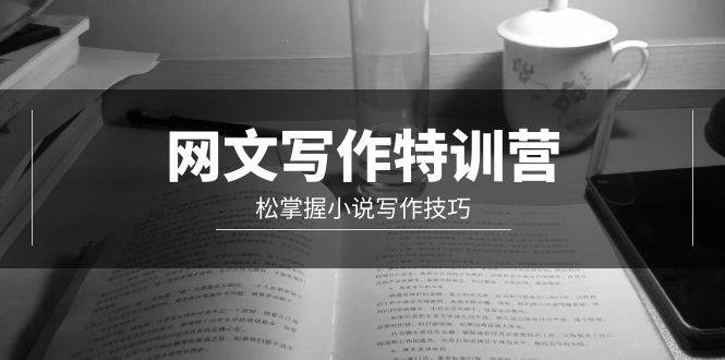 网文-写作特训营，轻松掌握小说写作技巧（20节视频课）-淘金创客